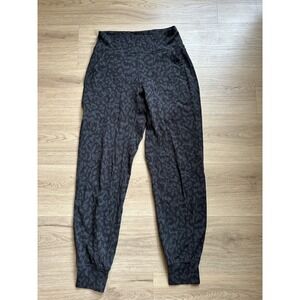 Lululemon Align Jogger 28" Womens Size 6 Formation Camo Deep Coal Multi Legging